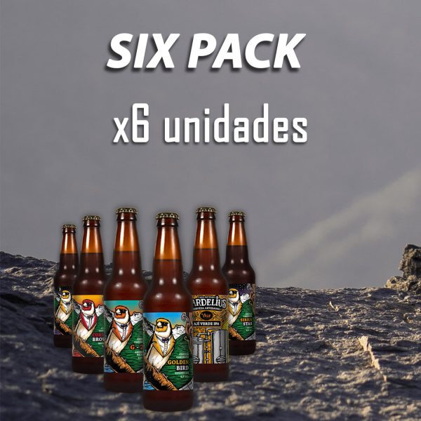 six pack cerveza artesanal cardelius